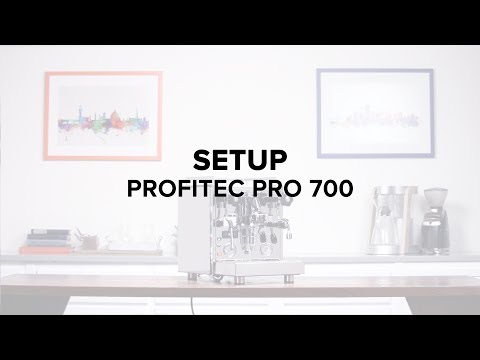 Profitec Pro 700 Espresso Machine Setup Guide