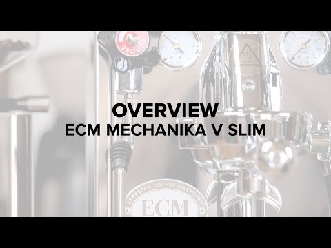 ECM Mechanika V Slim Espresso Machine Review