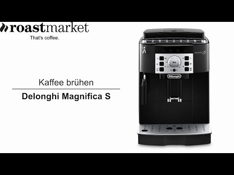 Delonghi Magnifica S im Test. Teil 2. Kaffee Zubereitung. Kaffeevollautomat Test  | roastmarket