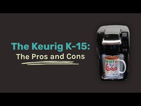 Keurig K-15 Single Cup Coffee Maker Review: WATCH before purchasing.