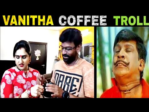 Vanitha Vijayakumar Coffee Recipe Troll | Peter Paul – MADRAS TROLL