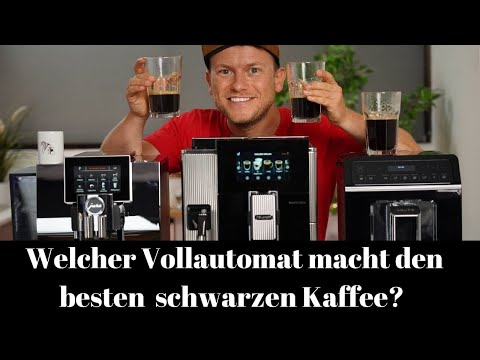 Schwarzer Kaffee aus dem Kaffeevollautomaten: Delonghi Maestosa vs. Jura Z8 vs. Krups Evidence