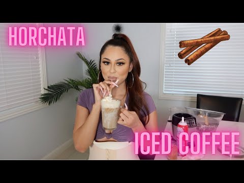 HORCHATA ICED COFFEE!
