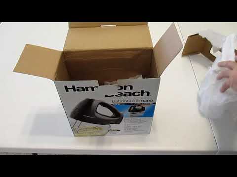 Hamilton Beach Hand Mixer Unboxing And Review