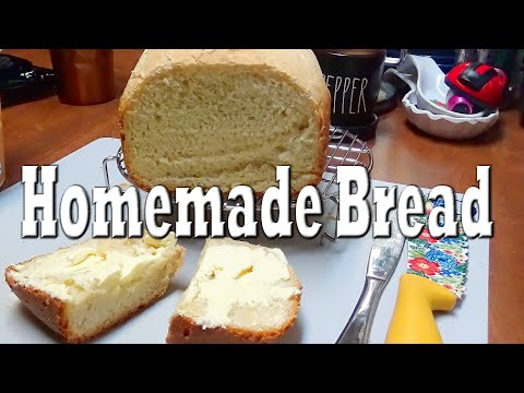 Recipe for Easy Homemade Bread in my Hamilton Beach Bread Maker Model #29881