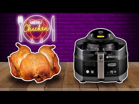 Air Fryer Juicy Whole Roast Chicken. DeLonghi MultiFry
