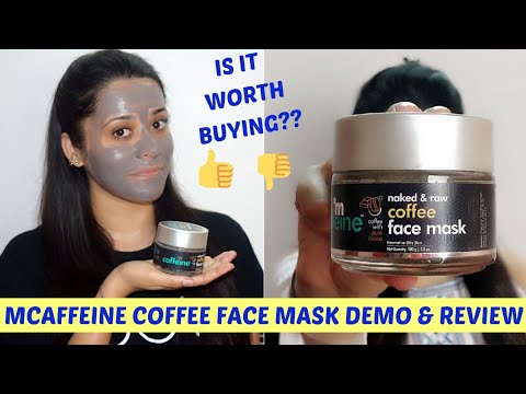 mCaffeine Naked & Raw Coffee Face Mask Demo and Review | Just another girl