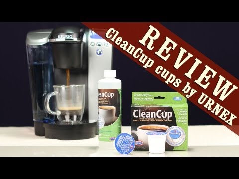 Easiest way to clean Keurig K-Cup Coffee Maker with Urnex CleanCup SingleCup Brewer Cleaning Cups