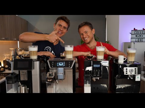 Delonghi Kaffeevollautomaten nach Preisklassen im Vergleich von 300€ bis 1200€