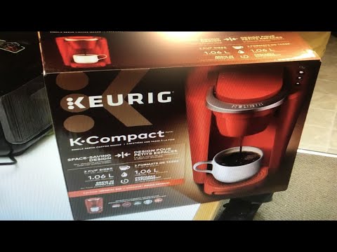 Keurig K-Compact – Unboxing and demo
