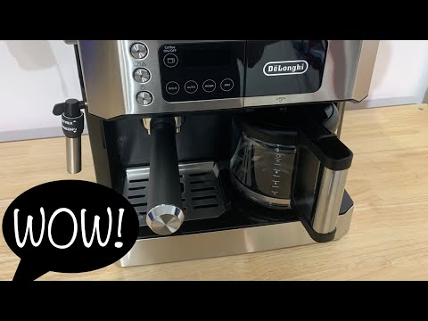 De'Longhi All-In-One Combination Coffee and Espresso Machine COM532M Unboxing Review