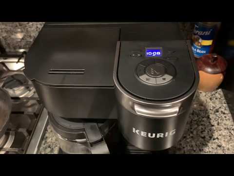 How to set the time on a Keurig K Duo coffee maker