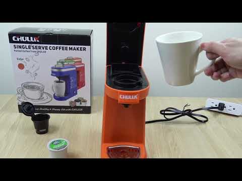 CHULUX Single Serve Coffee Maker Demo