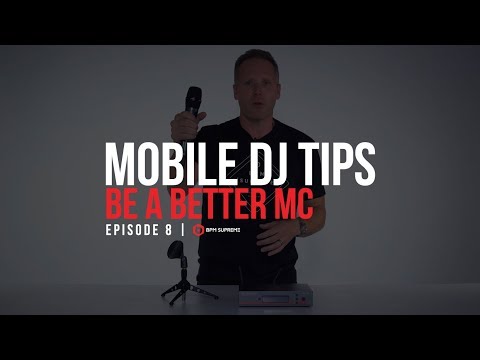 How to be a better MC | Mobile DJ Tips w/ Joe Bunn