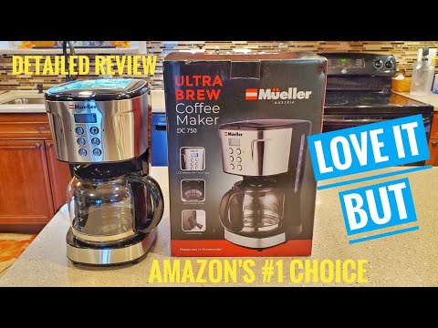 Mueller Ultra Coffee Maker DETAILED Review Amazon's #1 Choice How to make coffee