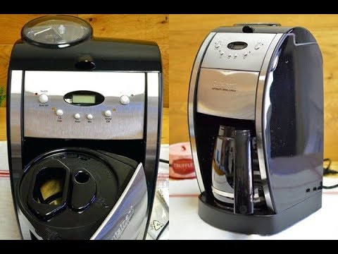Cuisinart DGB-550BK 12 Cup Automatic Coffeemaker Grind Review