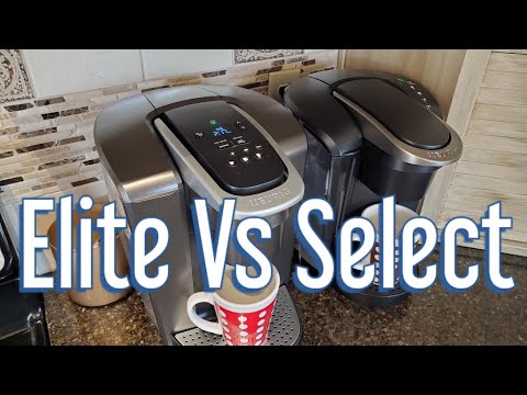 Keurig's K-Elite vs The K-Select: What's The Difference Anyway?
