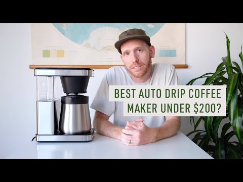 OXO 8 Cup Coffee Maker: a great auto drip coffee brewer under $200.
