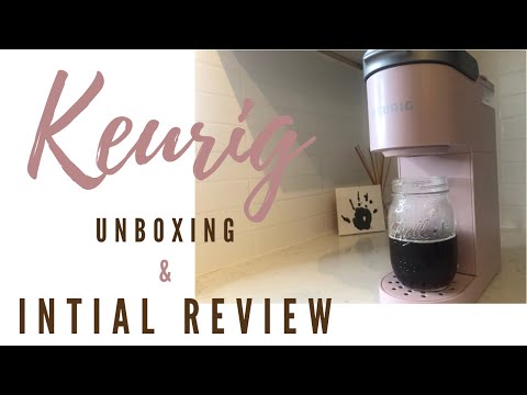 Pink K-Mini Keurig | Unboxing and Initial review | VLOGMAS DAY 10