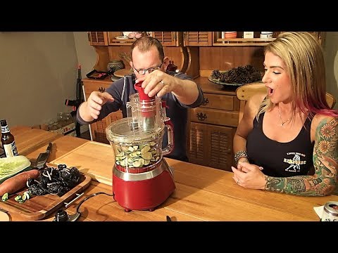 Unboxing the Hamilton Beach Big Mouth Deluxe 14 cup food processor at The Crouch Ranch
