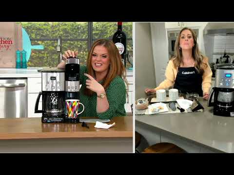 Cuisinart Coffee Center 12-Cup Coffee Maker & Single Serve Brewer on QVC