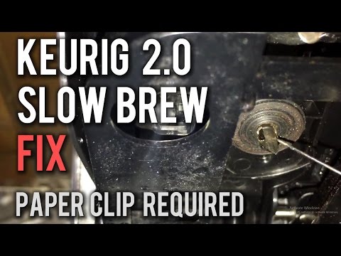 Keurig 2.0 Slow or Not Brewing How To Fix