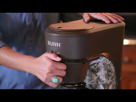 How to brew with your BUNN Speed Brew Coffeemaker