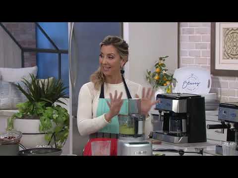 DeLonghi All in One 10 Cup Coffee & 15 BarEspressoMachine on QVC