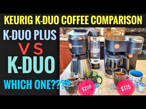 Keurig K-Duo Plus VS K-Duo Coffee Maker K-Cup Machine Comparison WHICH ONE IS BEST??????