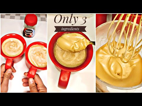 Only 3 Ingredients Cappuccino Coffee Recipe | Cappuccino Coffee At Home | #Shorts