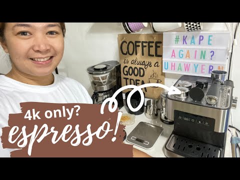 Espresso Machine & Coffee Bar Essentials From Shopee | Unboxing & How To Use