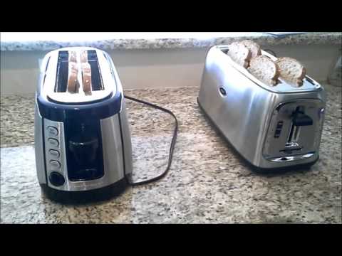 Hamilton Beach vs OsterToaster 4 slice toaster