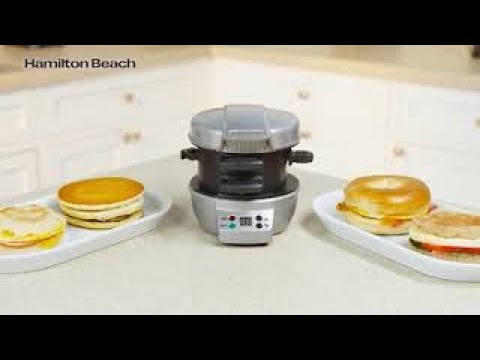 Hamilton Beach Breakfast Sandwich Maker #YouTubeshorts #Shorts