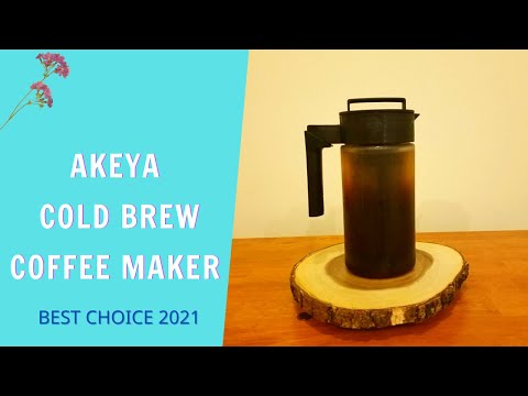 TAKEYA Cold Brew Coffee Maker Review & Instructions 2021 | TAKEYA Coffee Maker Test