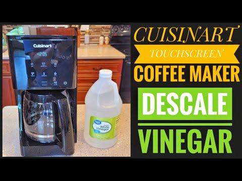 Descale / Clean Cuisinart 14 Cup Touchscreen Coffee Maker T Series DCC-T20 Clean Light ON?