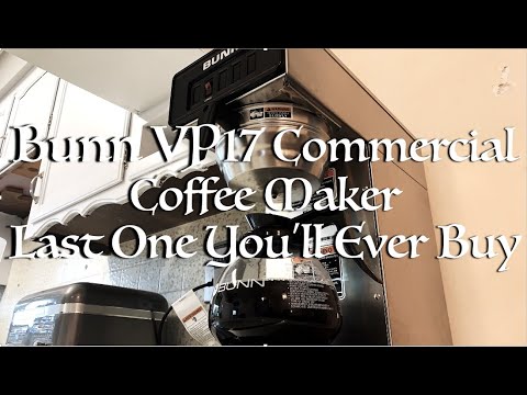 Review: Bunn VP17 Commercial Coffee Maker Stainless Steel