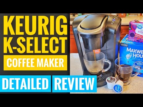 DETAILED REVIEW Keurig K-Select K-Cup Coffee Maker HOW TO MAKE COFFEE