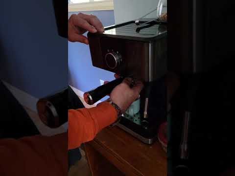 Paderno 20 bar espresso machine