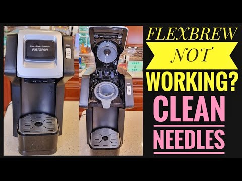 FIX Hamilton Beach 49974 FlexBrew Single Serve K Cup Coffee Maker CLEAN NEEDLES