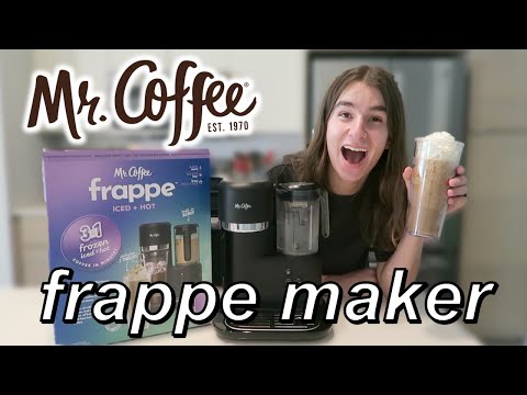 Mr. Coffee Frappe Maker Review (iced + hot)!