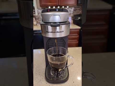 Hamilton Beach 49987 The Scoop Single Serve Coffee Maker Removable Reservoir JUST RELEASED