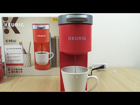 Keurig K-Mini Demo (new poppy red color)