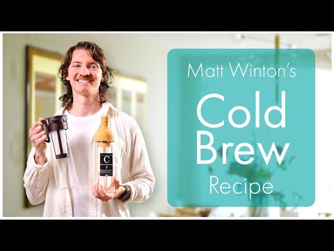 [HARIO]  Cold Brew Coffee Recipe – Matt Winton (World Brewers Cup Champion)