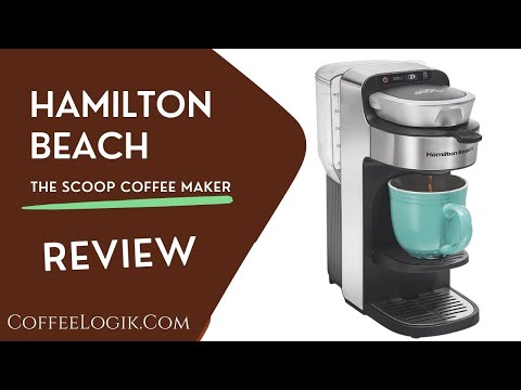 Hamilton Beach The Scoop Single Serve Coffee Maker (49987) Unboxing & Review