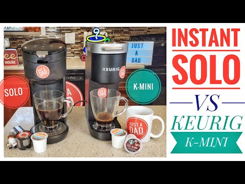 Keurig K-Mini vs Instant Pot Solo K-Cup Coffee Maker Comparison