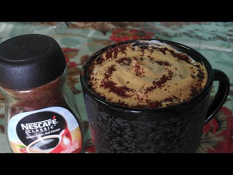 5 Minutes Coffee Recipe | Frothy Creamy Coffee Homemade Recipe by Meshaalkhan