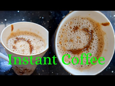 HOW TO MAKE COFFEE IN 5MI || INSTANT COFFEE || COFFEE RECIPE.