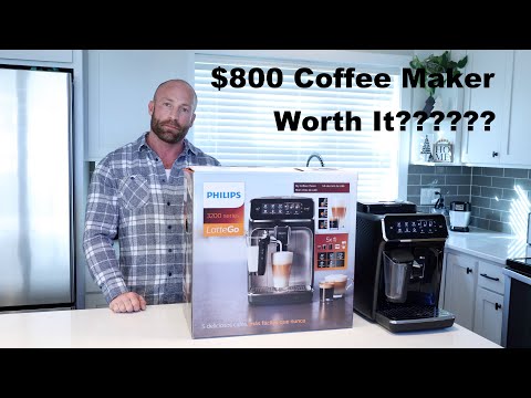 Is a $800 Coffee Maker Worth It?!! Phillips 3200 Latte Go Review