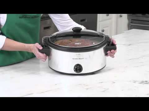 Slow Cooker | Hamilton Beach® | Stay or Go® 6 Quart Slow Cooker (33262)