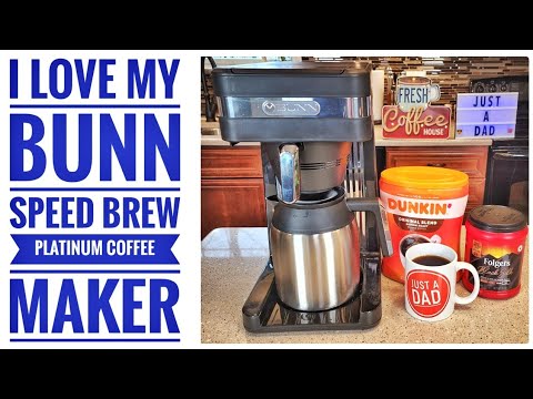 I LOVE Bunn Speed Brew Platinum Thermal 10 Cup Coffee Maker